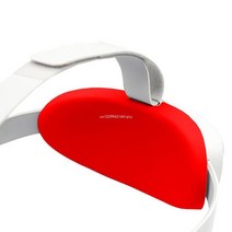 Pico 4 VR 헤드셋용 편안한 보호 스트랩 백 패드 땀 방지 커버 헤드밴드 압력 밸런스 쿠션 드롭 쉬핑, 한개옵션1, 01 red