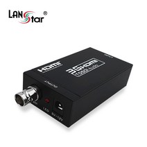 LANstar HDMI to SDI(BNC) 변환 컨버터/LS-HD2SD/CCTV/DVR 컨버터/8채널 48kHz/HDMI 신호를 SD-SDI/HD-SDI/3G-SDI 신호로 변환