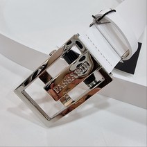 파사디골프(대전둔산점) 남성올시즌 반자동 남성벨트 QRAAT8F51M, 화이트색