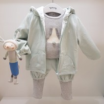 아가방 50% 가을 베이비페어! 곰돌 귀달이 후드점퍼 이쁘지롱 배기바지 상하세트! 화면그대로 3세트 기특해 가을 상하복! 베이비는 편한 외출복이 필요해 민트컬러도 이뻐