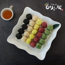 아침에떡 [아침에떡] 오색경단 1.5kg (20g x 75개), 1박스