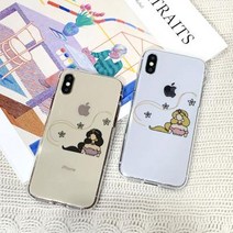 리버워드 꽃 밤 소프트젤리케이스 아이폰XS MAX:핑크, 상세설명 참조