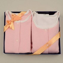 [압소바] 실내복 죠죠상하 조끼SET(핑크) 선물포장 (AW513008a)