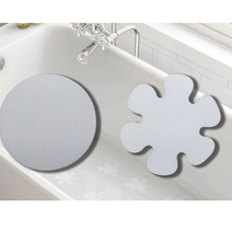 욕조 안전한 미끄럼방지 논슬립 스티커 테이프 실내용 꽃잎, 6개