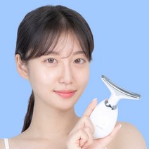 에이블미 갈바닉 브이괄사 EMS 마사지기, 화이트