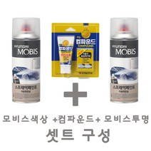 세트24 갤로퍼2 SH 스톤그레이 페인트 모비스 카 투명 스프레이 컴파운드 도색 차량 도장 스크래치 기스 락카 라카