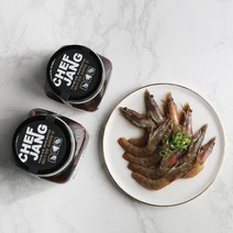 셰프장 짜지않은 깐 간장새우장 800g 쉐프장, 깐새우장, 400g, 단짠