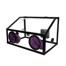 프라모델 도색부스 스프레이부스 에어브러쉬 피규어 페인팅 작업대 도장 후끼 박스 색칠 방진, 3mm방진상자  + 팬, 3mm방진상자+팬