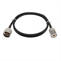 1Pcs N 수 플러그-UHF SO239 암 잭 RF 동축 안테나 커넥터 LMR200 PL259 피그 테일 케이블 0.5m 1m 2m 3m 5m 8m 10m 15m