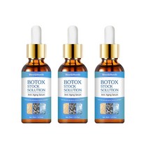 Botox Stock Solution Face 안티에이징 세럼 Firming Lifting 스킨 Remove Wrin, 3-PCS