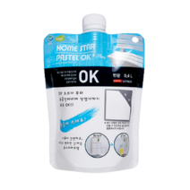 [삼화페인트]다용도 멀티 페인트 홈스타파스텔OK+ 0.4L 반광 / 간편한 사용 필요한 만큼 소량 페인트, 노랑