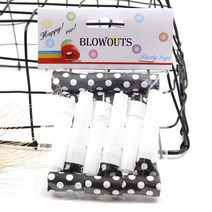 캐슬라이트 소리나는 코끼리 피리 나팔 선물 생일 홈 파티 구디백 용품 6P, 블랙