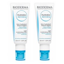 Bioderma 바이오더마 하이드라바이오 모이스처라이징 젤 크림 Hydrabio Moisturizing Gel Cream 40ml 2팩, 1세트