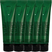 헤트라스 도자기 치약 구취 케어 숲속 편백향 100g x5개 선물세트, 5개