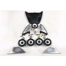 BMW 하만카돈 라우드 스피커 오디오 커버 파워 앰프 베이스 트위터 미드레인지 서브우퍼 5 시리즈 G30 G3, 04 C