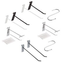 인테리어 철망 후크 S고리 상품진열 고리 이선, 선택03 망열쇠후크(흰색)100mm3개, 1개