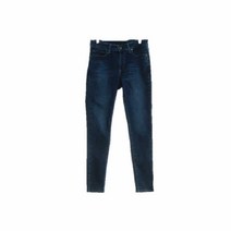 유니클로 진청 데님 밑단트임스키니진 여자 M [27] 8682