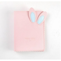 순수하랑 귀여운 토끼 포토북 인생네컷 앨범 커플 셀프사진, 핑크