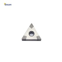 TNMG160404 PCBN 인서트 에지 카바이드 다이아몬드 초경 블 개, 04 TNGA160404-3T CBN