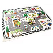 nicespo 친환경교통놀이매트 유아놀이방매트 (100x150cm)