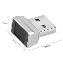핑거스캐너 무선바코드 택배 Windows1011 용 금속 지문 판독기 모듈 암호 없음 USB 생체 인식 스캐너 자물쇠 노트북 PC 장치, CHINA_Fingerprint Reader, 01 Fingerprint Reader