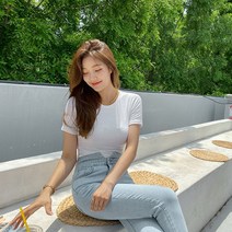 다바걸 쫀쫀해요반팔탑