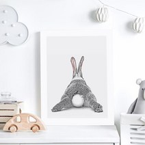 아이방인테리어 토끼그림 셀프인테리어 34평거실 소품액자 커피숍 사무실