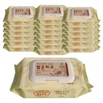 현모양처 맑은미소 물티슈 캡형 80매X20팩, 상세페이지 참조