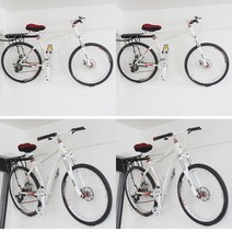 이지리치 벽 고정형 실내 자전거 거치대 실내 자전거 거치대 자전거보관대