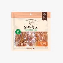 순수육포 강아지 간식 치킨소프트윙300g, 1개