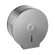 세이크린 스텐 점보롤케이스 핸드타올디스펜서 화장지 페이퍼케이스, 1개, CND001-01 스텐점보 무광 실버