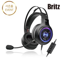 브리츠 BZ-HK40 가상 7.1채널 마이크탈부착 고감도 게이밍헤드셋 증정EVENT