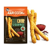 [올반] 에어쿡 대왕 오징어튀김 400g, 단품