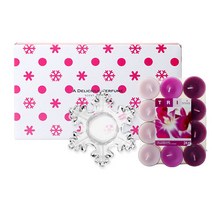 스파스캔들 티라이트 향초 캔들홀더 선물세트, 01 플라워캔들홀더, 06 Green Lagoon