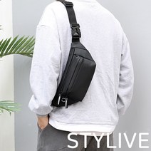 Stylive 초경량 방수 힙색 슬링백 웨이스트백 허리가방 힙백 여행용힙색 미니 크로스백