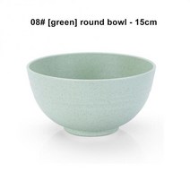 식기 그릇 짬짜면그릇 냉면그릇 밀짚 밥 가정용 세트 플라스틱 대형 수프 인스턴트 국수, 08 15cm