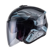 SOL 헬멧 SO-XP UNICORN BLACK/SILVER, XL