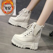 애니몰 여성 믹스매치 인스 하이탑 키높이 워커 부츠 CM-41577