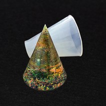 레진아트/문진아트/석고방향제/실리콘몰드/원뿔몰드, _9560_40mm