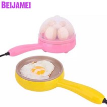 계란삶는기계 계란찜기 달걀찜기 BEIJAMEI 계란 기선 전기 프라이팬 지능형 튀긴 보일러 아침 식사, 02 Yellow