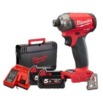 밀워키 충전 임팩 드릴 드라이버 M18 FQID-502X 18V 브러쉬리스 저소음 오일펄스