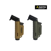 SOTO 소토 마이크로토치 가죽케이스 세트, 올리브토치단품