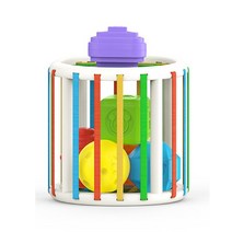 6개월 아기 장난감 베이비 몬테소리 9개월 3개월 교구 Gift Months 다채로운, 02 circle