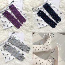 한몰 패션타비 쪼리 숫자양말 5켤레-1세트