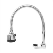 L자형 코브라 주방 수전 교체용 원홀 자바라 수도꼭지