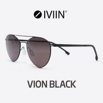 IVIN 아이빈 선글라스 VION 블랙 티탄선글라스 가벼운선글라스 마이키타모양