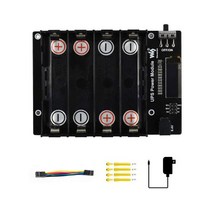 모듈 부품 보드 호환 개발 무정전 전원 공급 장치 UPS 확장 HAT Nvidia Jetson Nano 개발자 키트 B01 2GB 4GB 18650 배터리 미포함 5V, EU Plug