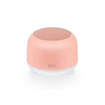 브리츠 LED 자석 방수 블루투스 스피커 BA-MQ1, 핑크