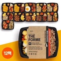 포르미 더포르미 시즌2 12종12팩 맛있는 영양잡곡밥 간편 직장인 점심 냉동 한끼 도시락, 단품없음