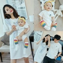 패밀리룩 가족사진옷 돌 백일 촬영 여행가족티 남매룩 가족촬영티 돌스냅의상